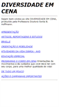 Mobile Screenshot of diversidadeemcena.net
